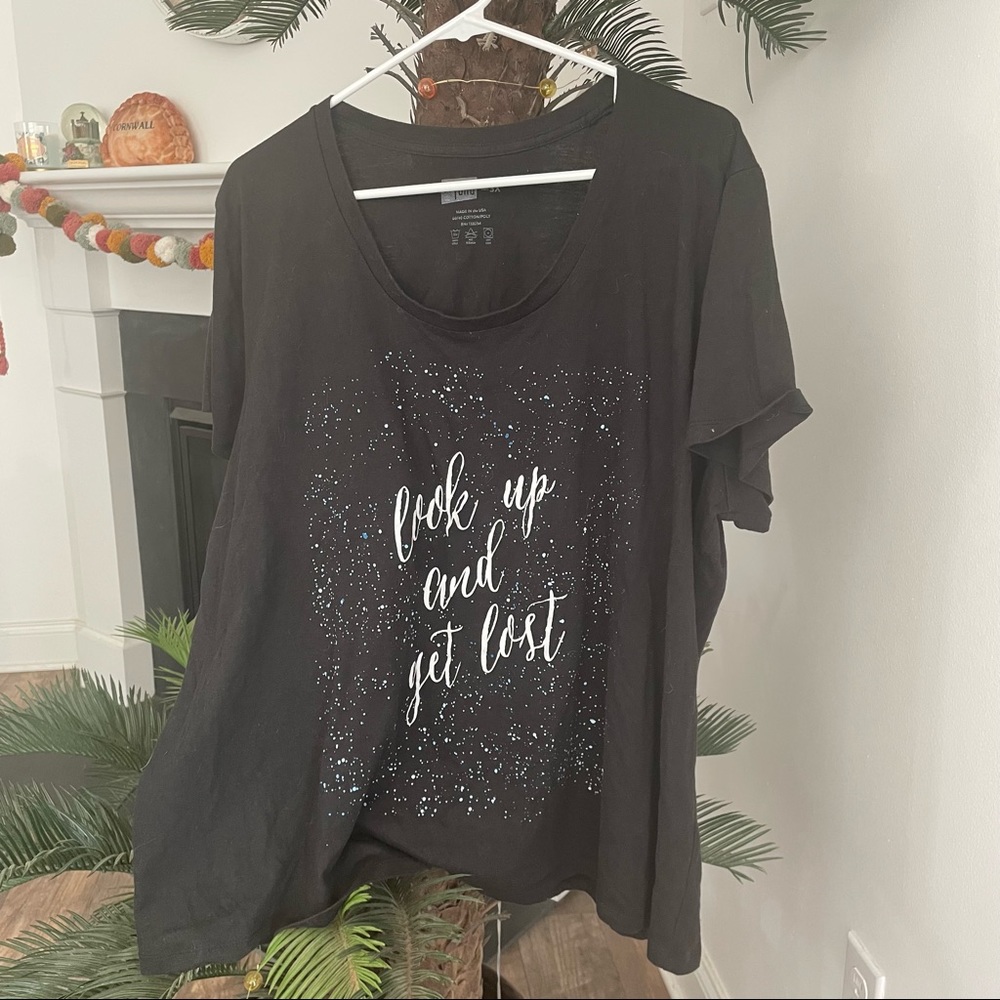 ModCloth “Look up and get lost” tee, 3x